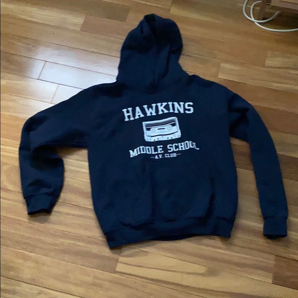 navy stranger things hoodie - Picture 1 of 3